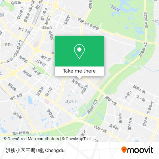 洪柳小区三期1幢 map
