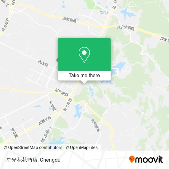 星光花苑酒店 map