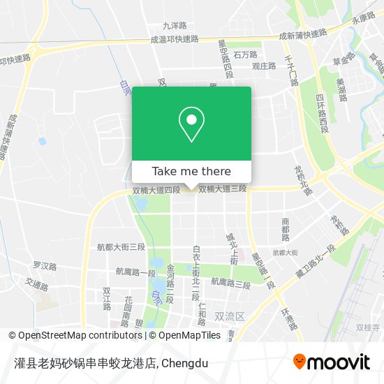 灌县老妈砂锅串串蛟龙港店 map