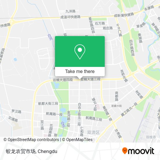 蛟龙农贸市场 map
