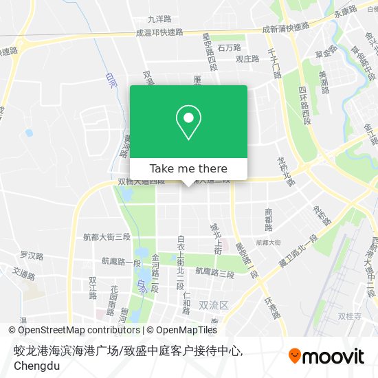 蛟龙港海滨海港广场/致盛中庭客户接待中心 map