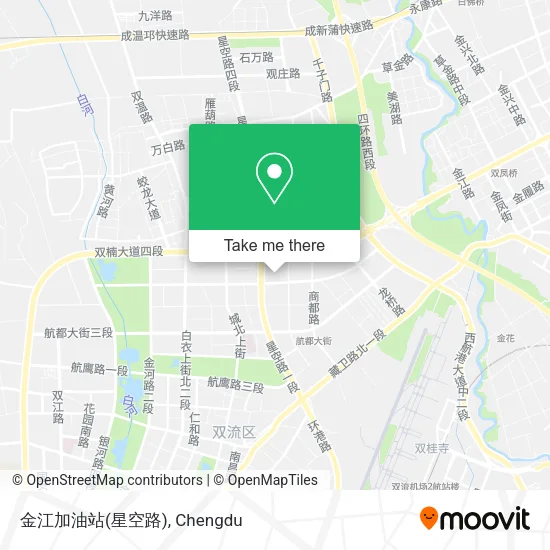金江加油站(星空路) map