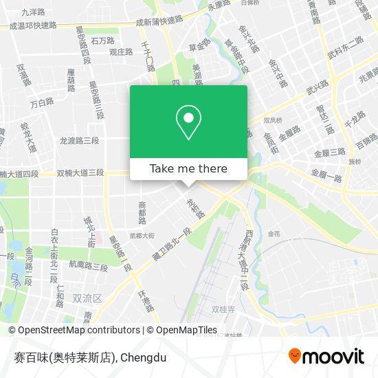 赛百味(奥特莱斯店) map