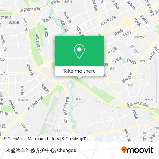 永盛汽车维修养护中心 map