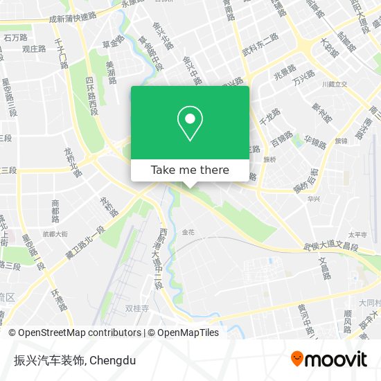 振兴汽车装饰 map