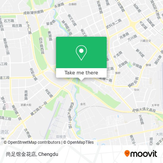 尚足馆金花店 map