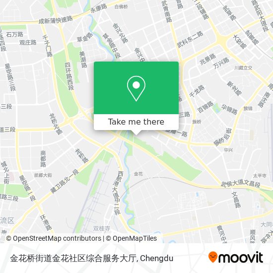 金花桥街道金花社区综合服务大厅 map