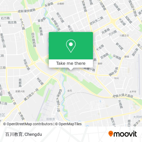 百川教育 map