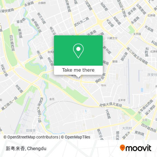 新粤来香 map