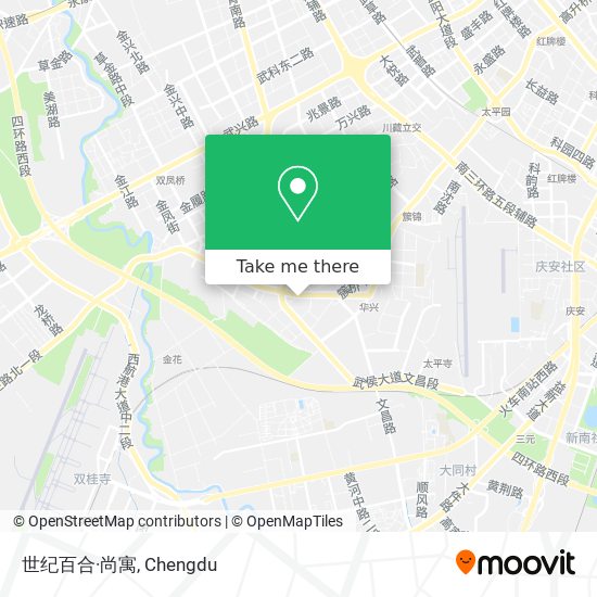 世纪百合·尚寓 map