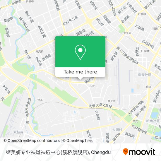 缔美妍专业祛斑祛痘中心(簇桥旗舰店) map