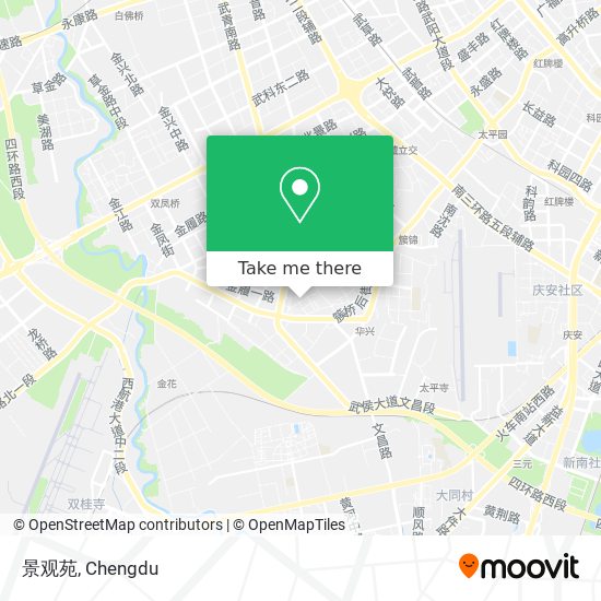 景观苑 map