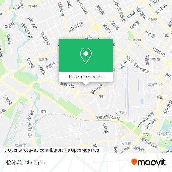 怡沁苑 map