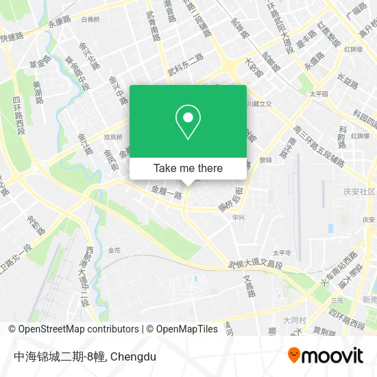 中海锦城二期-8幢 map