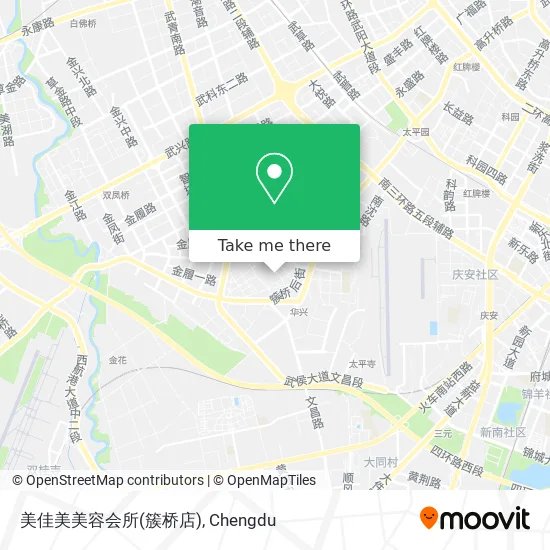 美佳美美容会所(簇桥店) map