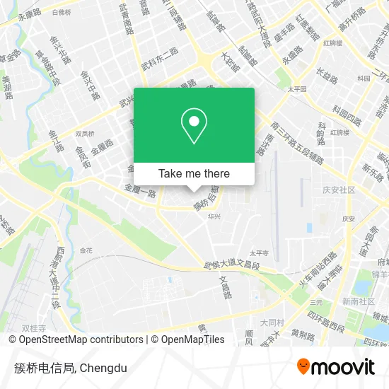 簇桥电信局 map