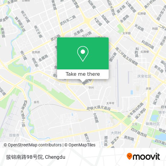 簇锦南路98号院 map