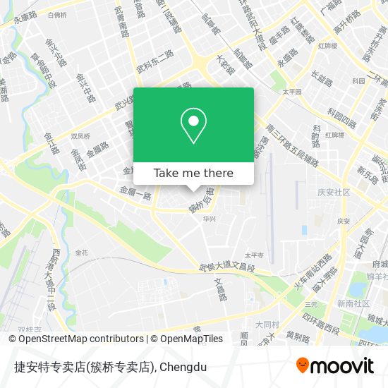 捷安特专卖店(簇桥专卖店) map