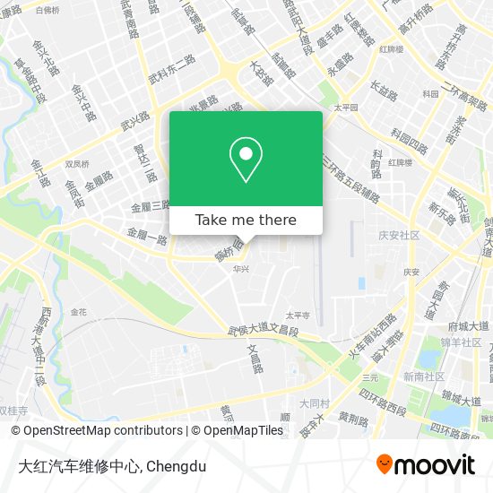 大红汽车维修中心 map