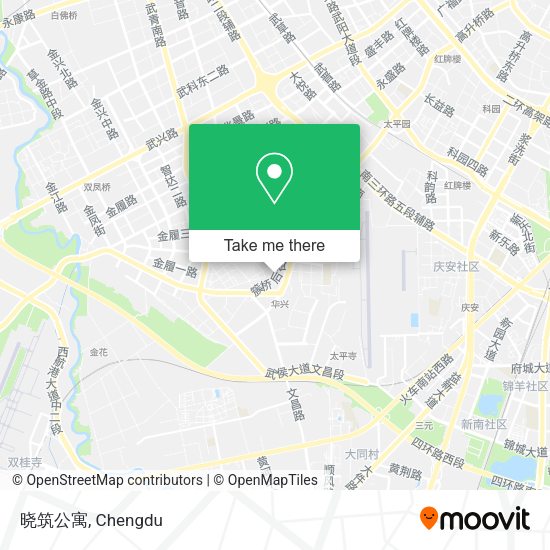 晓筑公寓 map