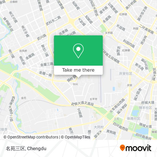 名苑三区 map