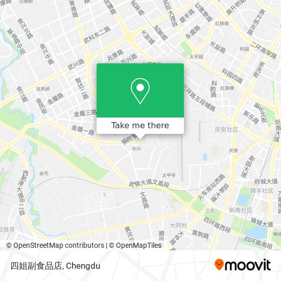 四姐副食品店 map