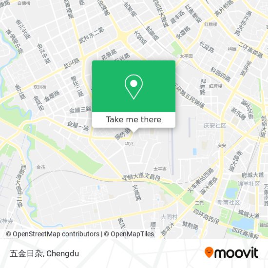 五金日杂 map
