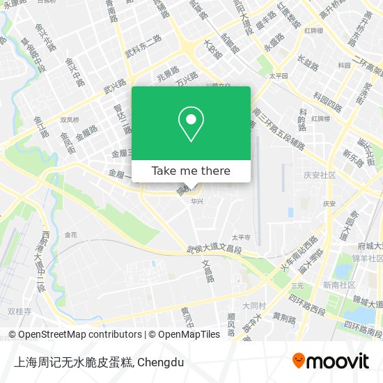 上海周记无水脆皮蛋糕 map