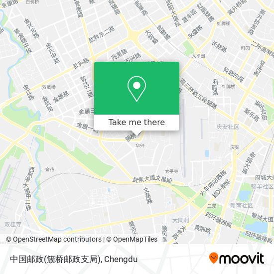 中国邮政(簇桥邮政支局) map