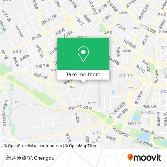 新涛苑旅馆 map