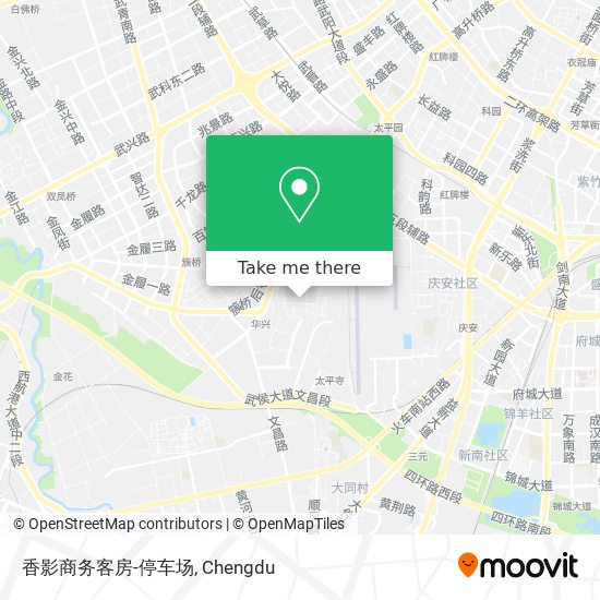香影商务客房-停车场 map