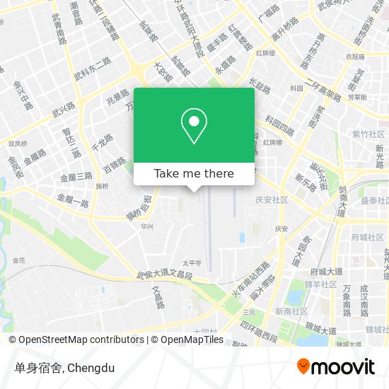 单身宿舍 map