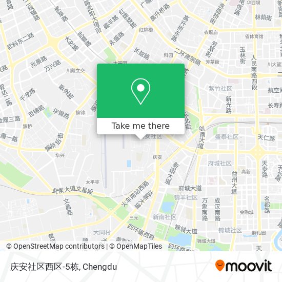 庆安社区西区-5栋 map