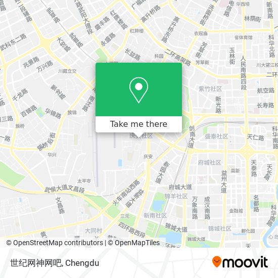 世纪网神网吧 map
