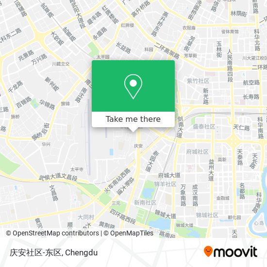 庆安社区-东区 map