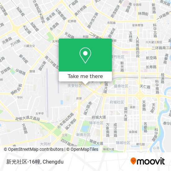 新光社区-16幢 map