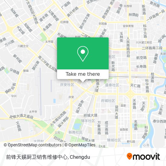 前锋天赐厨卫销售维修中心 map