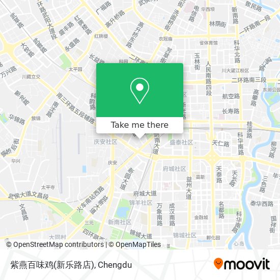 紫燕百味鸡(新乐路店) map