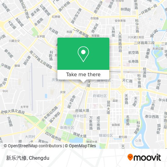 新乐汽修 map