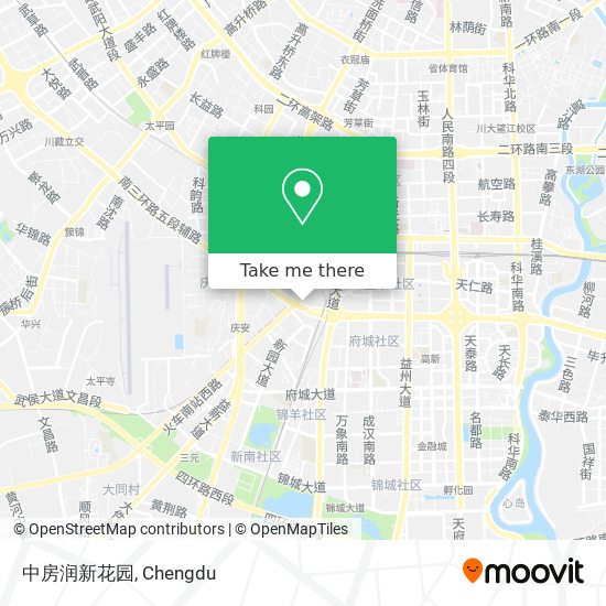 中房润新花园 map