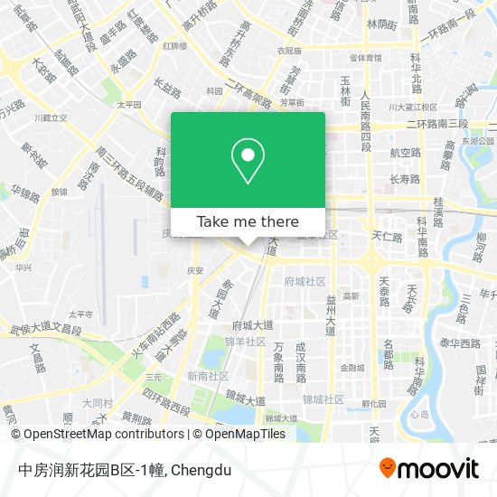 中房润新花园B区-1幢 map