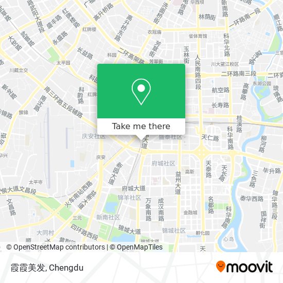 霞霞美发 map