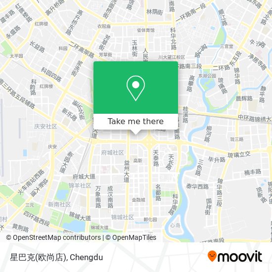 星巴克(欧尚店) map