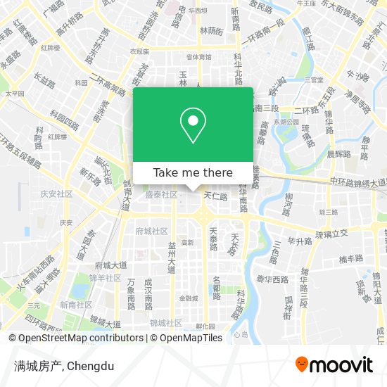 满城房产 map