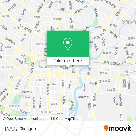 情真苑 map