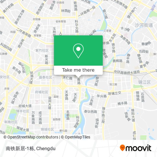 南铁新居-1栋 map