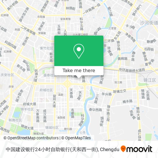 中国建设银行24小时自助银行(天和西一街) map