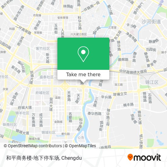 和平商务楼-地下停车场 map