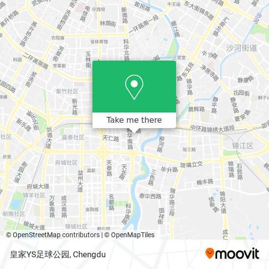 皇家YS足球公园 map