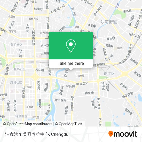 洁鑫汽车美容养护中心 map